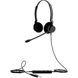 Jabra Biz 2300 MS Black USB Duo Headset