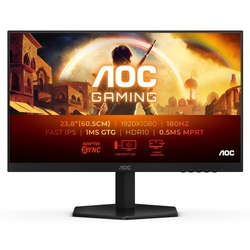 AOC 24G42E 24" 1080p IPS 180Hz 1ms HDR Adaptive-Sync Gaming Monitor