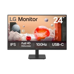 LG Monitor 24" 1080p IPS 100Hz Dynamic Action Sync USB-C Monitor