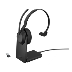 Jabra Evolve2 55 MS Black Bluetooth Wireless USB Headset