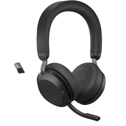Jabra Evolve2 75 UC Black Bluetooth Wireless USB Headset