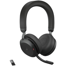 Jabra Evolve2 75 MS Teams Black Bluetooth Wireless USB Headset