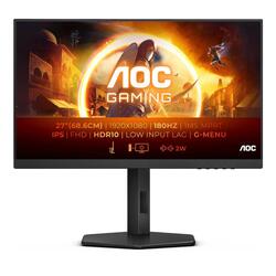 AOC 27G4 27" 1080p IPS 180Hz 1ms HDR Adaptive-Sync Gaming Monitor