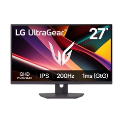 LG 27G610A-B UltraGear G6 27" 1440p IPS 200hz 1ms HDR FreeSync Premium Gaming Monitor