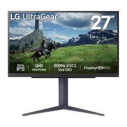 LG UltraGear 27" 1440p IPS 180Hz 1ms HDR Adaptive-Sync Monitor
