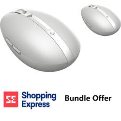 Bundle- HP Spectre Rechargeable Bluetooth Mouse Pike Silver (2 Pack)