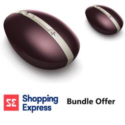 Bundle- HP Spectre Bluetooth Mouse Bordeaxuburgundy (2 Pack)