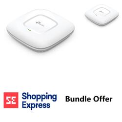 Bundle -- TP-Link EAP245 Wireless Ceiling Mount Access Point (2-Pack)