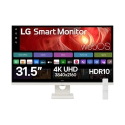 LG 32U721SA-W 31.5" 4K VA HDR USB-C Smart Monitor with webOS
