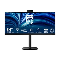 Philips 34B2U3600CH/75 34" WQHD VA HDR Adaptive-Sync Curved USB-C Monitor