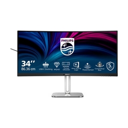 Philips 34B2U5600C/75 34" WQHD VA 120Hz Curved USB-C Monitor