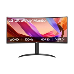 LG UltraWide 34" UWQHD VA 100Hz HDR Dynamic Action Sync Curved USB-C Monitor