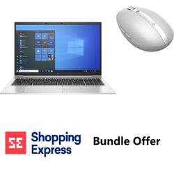 HP Bundle-HP EliteBook 850 G8 15.6" 1080p i7-1165G7 8GB 256GB SSD Laptop+ HP Spectre Wireless Mouse