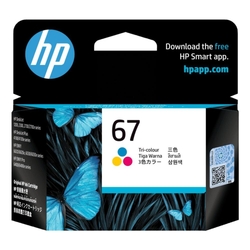 HP 67 Tri-color Original Ink Cartridge
