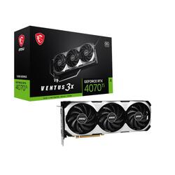 MSI GeForce RTX 4070 Ti VENTUS 3X E 12G OC 12GB GDDR6X Graphics Card