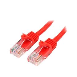 StarTech CAT5e 1m Red Snagless RJ45 Ethernet Cable