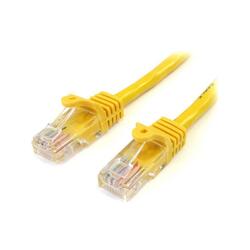 StarTech CAT5e 1m Yellow Snagless RJ45 Ethernet Cable