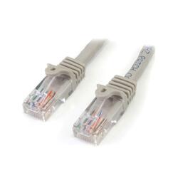 StarTech CAT5e 3m Grey Snagless RJ45 Ethernet Cable