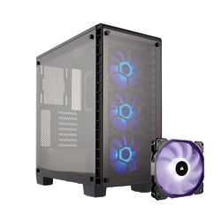 Corsair Crystal 460X  Case & SP120 RGB 120mm Fan
