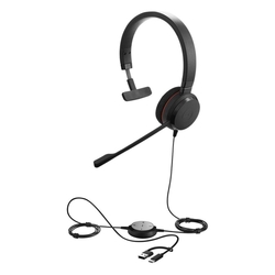 Jabra Evolve 20 SE MS Black USB Headset