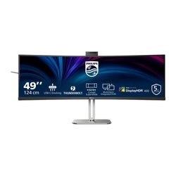 Philips 49B2U6903CH 49" DQHD VA HDR Adaptive-Sync Webcam Curved USB-C Monitor