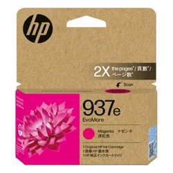 HP 937e EvoMore Magenta Original Ink Cartridge
