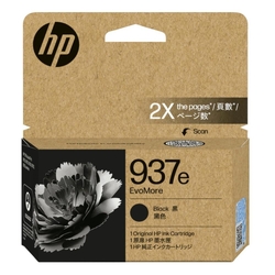 HP 937e EvoMore Black Original Ink Cartridge