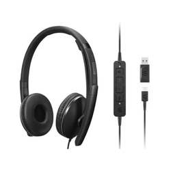 Lenovo Wired ANC Gen 2 Black USB Type-C Headset