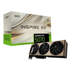 MSI GeForce RTX 5070 12G INSPIRE 3X OC 12GB GDDR7 Graphics Card