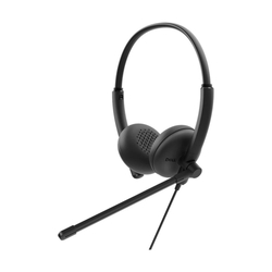 Dell WH125 Black Wired USB Headset with Mic