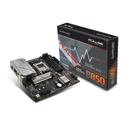 Sapphire Pulse B850M AMD AM5 WiFi 6 mATX Motherboard DDR5