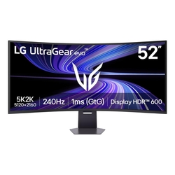 LG UltraGear evo G9 52G930B-B 51.6" 5K VA 240Hz 1ms HDR FreeSync Premium RGB LED Curved USB-C Gaming Monitor