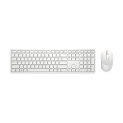 Dell KM5221W Pro Optical White Wireless Keyboard & Mouse Combo