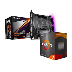 AMD Ryzen 7 5800X + Gigabyte B550I AORUS PRO AX Bundle