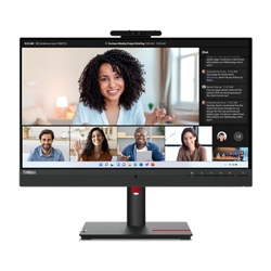 Lenovo ThinkVision T24mv-30 23.8" 1080p IPS 75Hz Webcam USB-C Conference Monitor