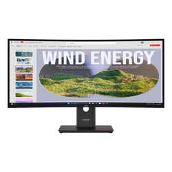 Lenovo ThinkVision T34WD-40 34" UWQHD VA 120Hz HDR Curved USB-C Monitor