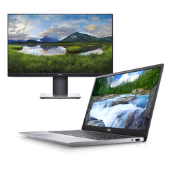 Dell Latitude 13.3" i5 8GB 256GB W10P Laptop & Dell P2419HE 24" IPS Monitor