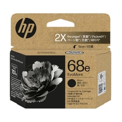HP 68e EvoMore Black Original Ink Cartridge