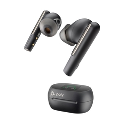 HP Poly Voyager Free 60+ UC Carbon Black Bluetooth Wireless USB & 3.5mm Earphones