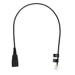 Jabra 0.5m Quick Disconnect Straight Bottom Cord