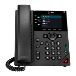 Poly VVX 350 6-Line IP Phone and PoE-enabled