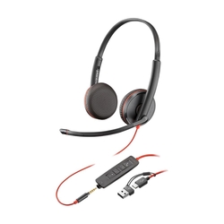 Poly Blackwire 3225 Stereo Black USB Type-C Headset