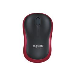Logitech M185 Wireless 2.4GHz Red Mouse