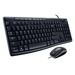 Logitech MK200 Media Corded Keyboard & Mouse Combo