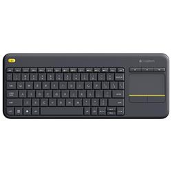 Logitech K400 Plus Wireless Touch Black Keyboard