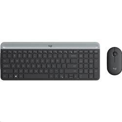 Logitech MK470 Slim Wireless Keyboard & Mouse Combo Black