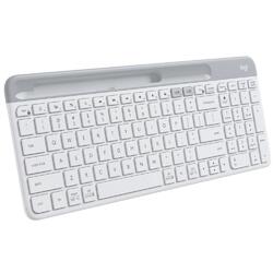 Logitech K580 Slim Multi-device Wireless Keyboard-Off-white