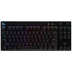 Logitech G Pro X TKL GX Blue RGB LED Black Mechanical Keyboard
