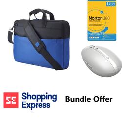 HP Bundle-HP 15.6" Duntone Briefcase Blue Norton 360 3 Devices HP Spectre Wireless Mouse