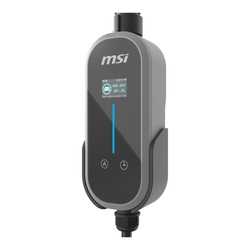 MSI EZgo EV 10A + 15A IP66 Portable V2 Grey Charger